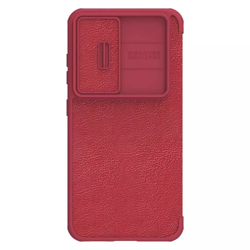 Husa pentru Samsung Galaxy S23 - Nillkin QIN Leather Pro Case - Red