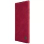 Husa pentru Samsung Galaxy S23 Ultra - Nillkin QIN Leather Pro Case - Red