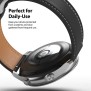 Rama pentru Samsung Galaxy Watch 3 45mm - Ringke Bezel Styling - Stainless Silver / Black