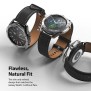 Rama pentru Samsung Galaxy Watch 3 45mm - Ringke Bezel Styling - Stainless Silver / Black