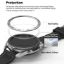 Rama pentru Samsung Galaxy Watch 3 45mm - Ringke Bezel Styling - Stainless Silver / Black