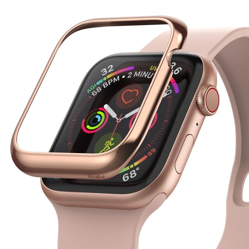 Rama pentru Apple Watch 4 / 5/ 6/ SE / SE 2 (40mm) - Ringke Bezel Styling - Rose Gold