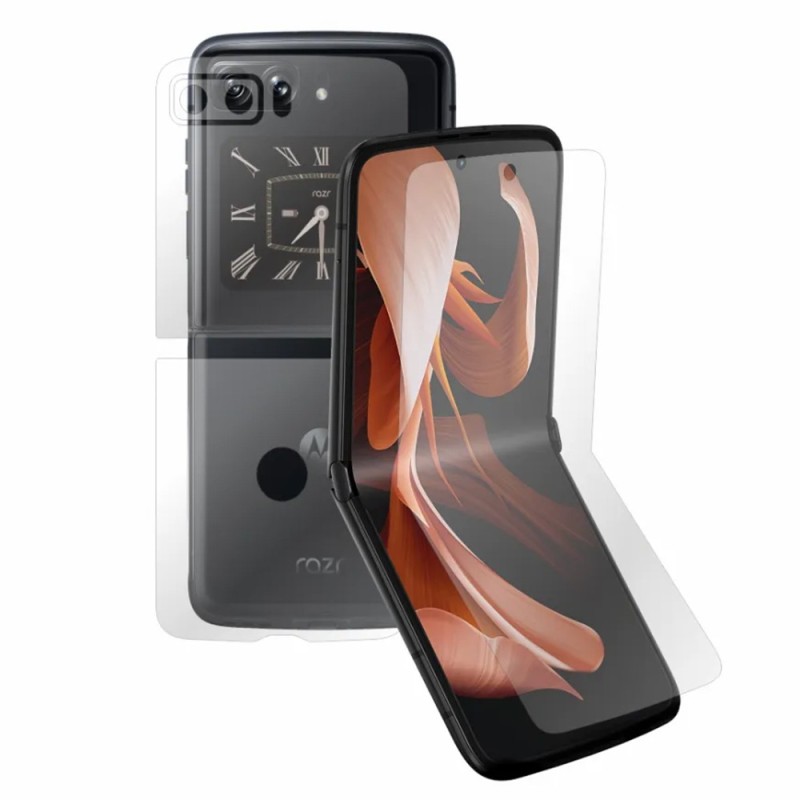 Folie pentru Motorola Razr 2022 - Alien Surface Screen+Edges+Back - Transparent