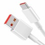 Cablu de Date USB la Type-C, Super Fast Charging 6A, 66W, 1m - Huawei (LX04072043) - White (Bulk Packing)