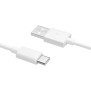 Cablu de Date USB la Type-C Quick Charging 3A, 1m - Oppo - White (Bulk Packing)