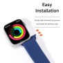 Curea pentru Apple Watch 1/2/3/4/5/6/7/8/9/SE/SE 2 (38/40/41mm) - Dux Ducis Mixture II Version - Black