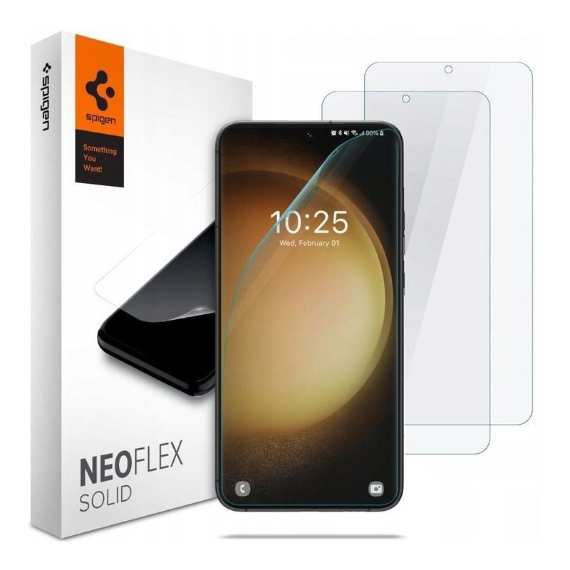 Folie pentru Samsung Galaxy S23 (set 2) - Spigen Neo Flex - Clear