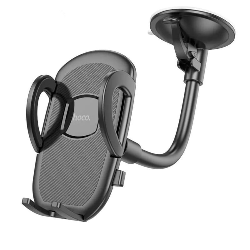 Suport Auto Telefon pentru Parbriz - Hoco General Car Holder (H10) - Black