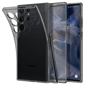 Husa pentru Samsung Galaxy S23 Ultra - Spigen Liquid Crystal - Space Crystal