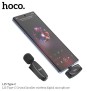 Microfon pentru Telefon cu Mufa Type-C 80mAh - Hoco Crystal (L15) - Black