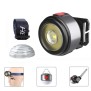 Lanterna Cap XPG, COB, LED - Techsuit (HL-B-01) - Silver