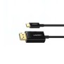 Cablu Video Type-C la Display Port, 4K x 2K@30Hz, 1.5m - Ugreen (50994) - Black