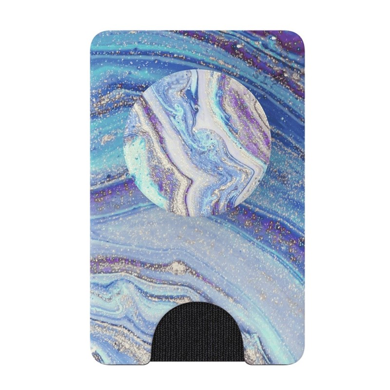 Portofel pentru telefon - PopSockets PopWallet - Lilac Agate