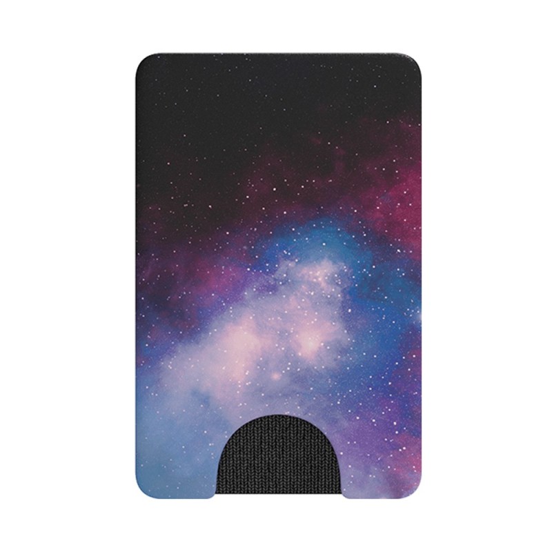 Portofel pentru telefon - PopSockets PopWallet - Blue Galaxy