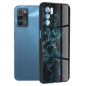 Husa pentru Oppo A16 / A16s / A54s - Techsuit Glaze Series - Blue Nebula