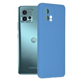 Husa pentru Motorola Moto G72 - Techsuit Soft Edge Silicone - Denim Blue