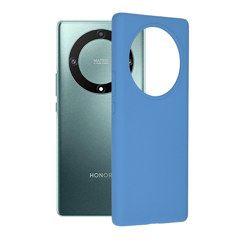 Husa pentru Honor Magic5 Lite - Techsuit Soft Edge Silicone - Denim Blue