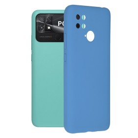 Husa pentru Xiaomi Poco C40 - Techsuit Soft Edge Silicone - Denim Blue