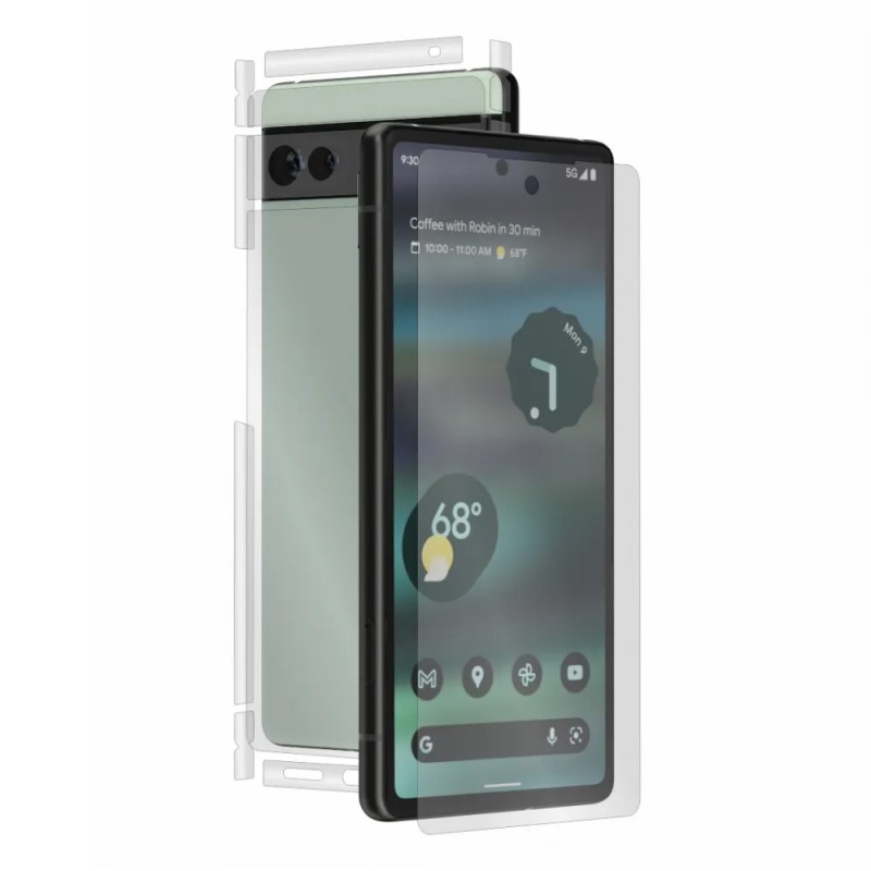 Folie pentru Google Pixel 6a - Alien Surface Screen+Edges+Back - Transparent