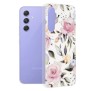 Husa pentru Samsung Galaxy A54 - Techsuit Marble Series - Chloe White