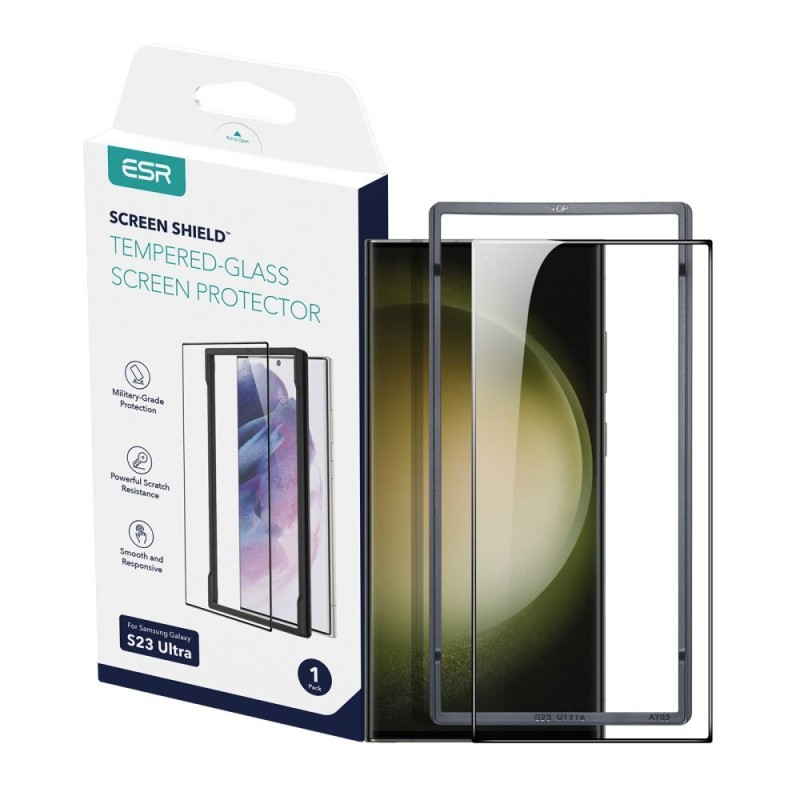 Folie pentru Samsung Galaxy S23 Ultra - ESR Screen Shield - Clear