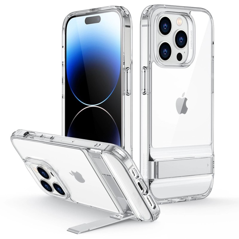 Husa pentru iPhone 14 Pro Max - ESR Air Shield Boost Kickstand - Clear