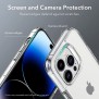 Husa pentru iPhone 14 Pro - ESR Air Shield Boost Kickstand - Translucent Black