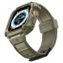 Husa pentru Apple Watch Ultra / Ultra 2 + Curea - Spigen Rugged Armor Pro - Vintage Khaki