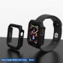 Husa pentru Apple Watch 4 / 5/ 6/ SE / SE 2 (44mm) + Folie - Lito Watch Armor 360 - Black