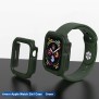 Husa pentru Apple Watch 4 / 5/ 6/ SE / SE 2 (44mm) + Folie - Lito Watch Armor 360 - Green