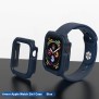 Husa pentru Apple Watch 4 / 5/ 6/ SE / SE 2 (44mm) + Folie - Lito Watch Armor 360 - Blue