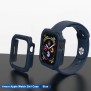 Husa pentru Apple Watch 4 / 5/ 6/ SE / SE 2 (40mm) + Folie - Lito Watch Armor 360 - Blue