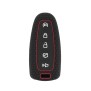 Husa pentru cheie Ford C-Max, Mondeo, Focus, Fiesta, S-Max, Explorer, Kuga, Galaxy, Escape, Expedition, Flex, Edge - Techsuit Car Key Case (2004.10) - Black