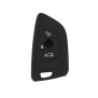 Husa pentru cheie BMW 5, 6, 7, F, G, X Series, 320i, 420i, 520i, 650i, iX3 - Techsuit Car Key Case (1004.12) - Black