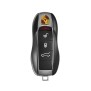 Husa pentru cheie Porsche Macan, Cayenne, Cayman, Panamera - Techsuit Car Key Case (1029.01) - Black