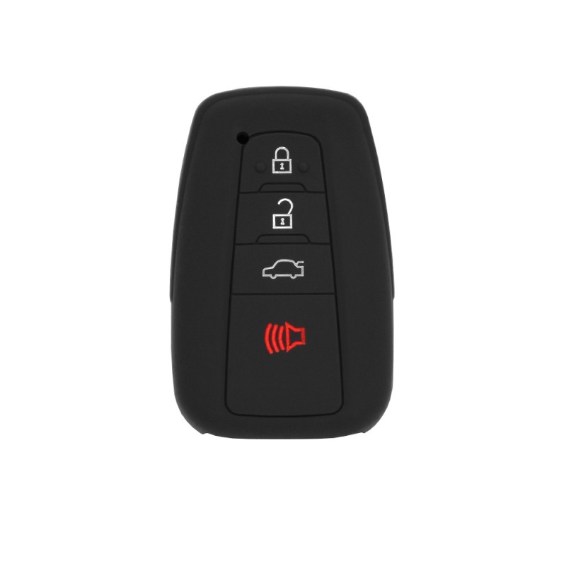 Husa pentru cheie Toyota Corolla, Camry, Avalon, GT86 - Techsuit Car Key Case (1015.16) - Black