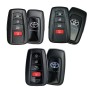 Husa pentru cheie Toyota Corolla, Camry, Avalon, GT86 - Techsuit Car Key Case (1015.16) - Black