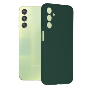Husa pentru Samsung Galaxy A24 - Techsuit Soft Edge Silicone - Dark Green