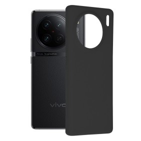 Husa pentru Vivo X90 Pro - Techsuit Soft Edge Silicone - Black