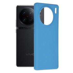 Husa pentru Vivo X90 Pro - Techsuit Soft Edge Silicone - Denim Blue