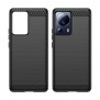 Husa pentru Xiaomi 13 Lite - Techsuit Carbon Silicone - Black