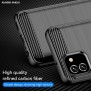 Husa pentru Samsung Galaxy A04e - Techsuit Carbon Silicone - Black