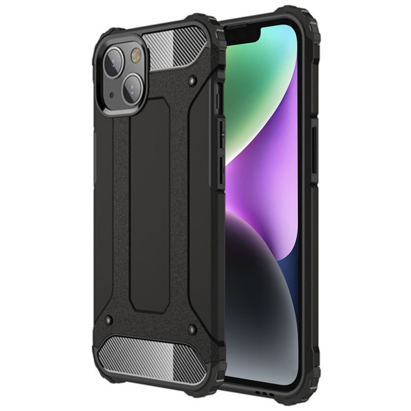 Husa pentru iPhone 14 - Techsuit Hybrid Armor - Black