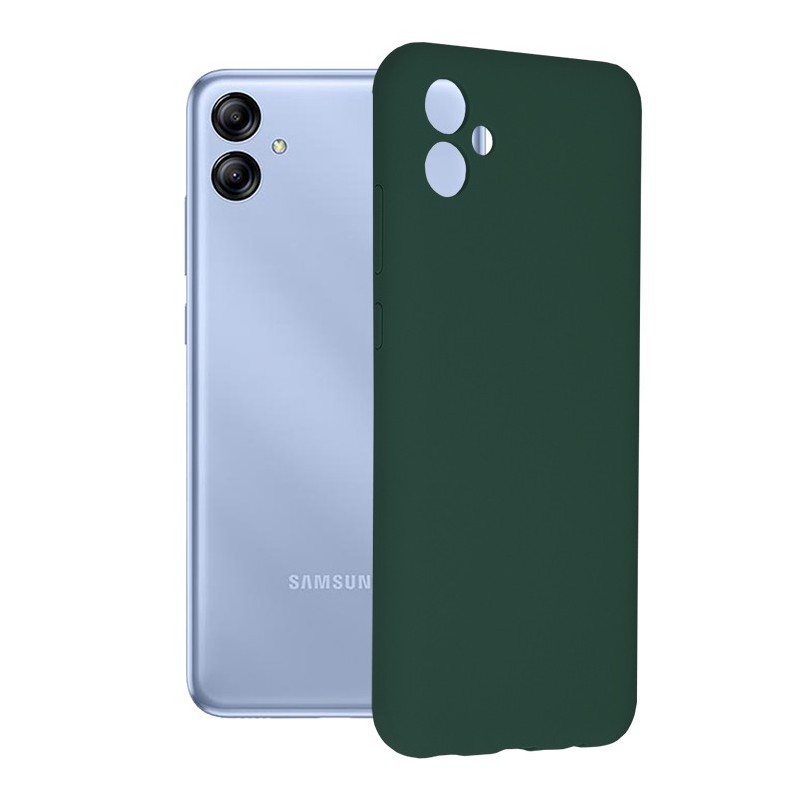 Husa pentru Samsung Galaxy A04e - Techsuit Soft Edge Silicone - Dark Green