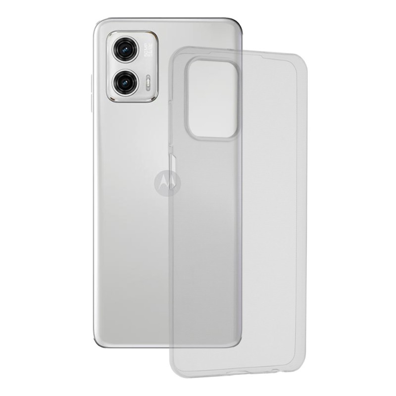 Husa pentru Motorola Moto G73 - Techsuit Clear Silicone - Transparent