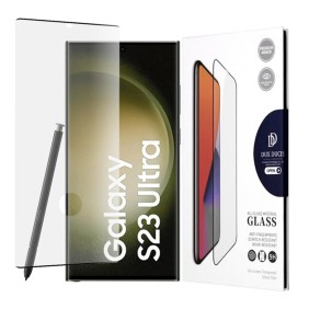 Folie pentru Samsung Galaxy S23 Ultra - Dux Ducis Tempered Glass - Black