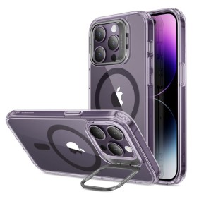 Husa pentru iPhone 14 Pro Max - ESR Classic Kickstand HaloLock - Clear Purple