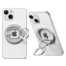 Suport Inel Telefon MagSafe - ESR Ring Stand - Silver