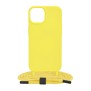 Husa pentru iPhone 14 - Techsuit Crossbody Lanyard - Yellow