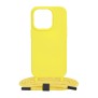 Husa pentru iPhone 14 Pro - Techsuit Crossbody Lanyard - Yellow